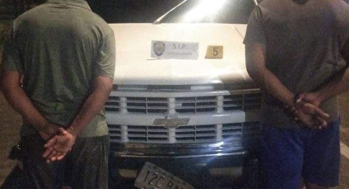 Polimaturín capturó a dos miembros de la banda «El Baba»