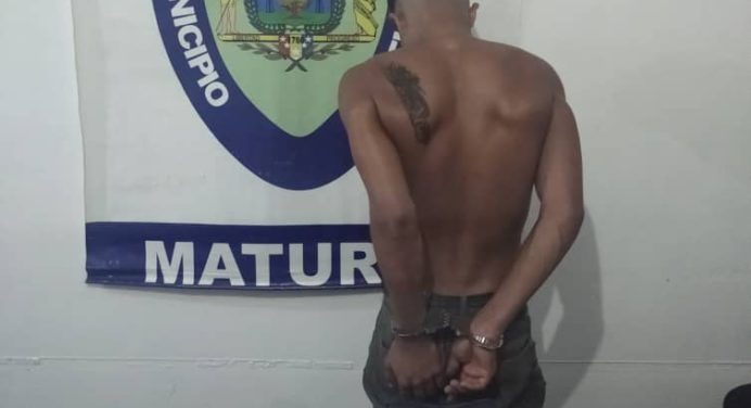 Polimaturín capturó a maleante que arrebató bolso a dama