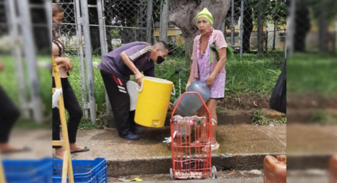 Vecinos de Alberto Ravell agonizan por la escasez del agua