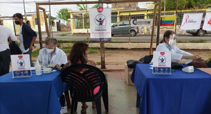 Atienden más de 300 personas en jornada médico asistencial en el sector Los Guaros
