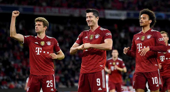 Bayern Múnich aplastó 5-0 al Dynamo Kiev