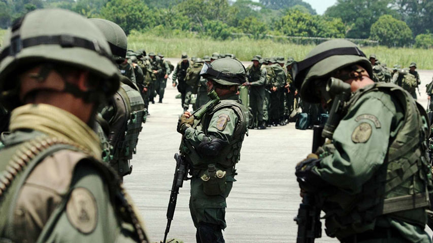Militares en Cúcuta