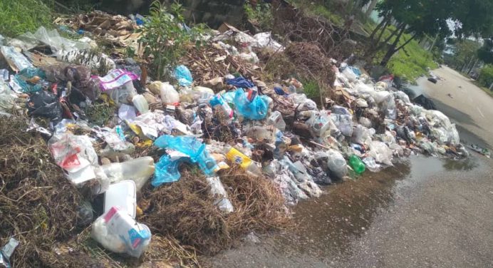 Cinco parroquias de la ciudad distinta repletas de basura