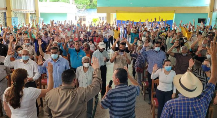 Comando de Piero Maroun juramentó estructuras de Maturín