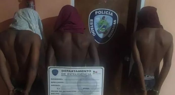 Comisión Mixta capturó a tres integrantes de la banda «El Curí» en Caripito