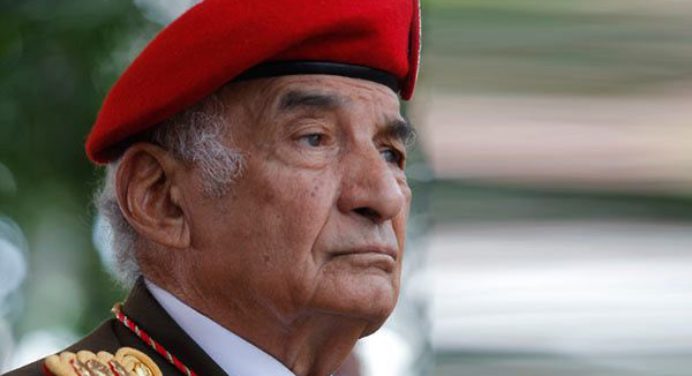Falleció general en jefe venezolano Jacinto Pérez Arcay