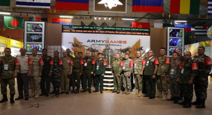 FANB finalizó con éxito su participación en los Army Games 2021