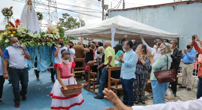 Feligresía monaguense clama a Vallita por la paz y el reencuentro