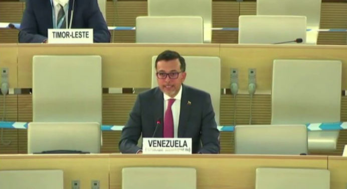 Gobierno venezolano exige ante la ONU el levantamiento de sanciones