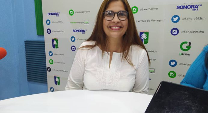 Maria Gabriela Hernández denunció la falta de transporte público este 21-N
