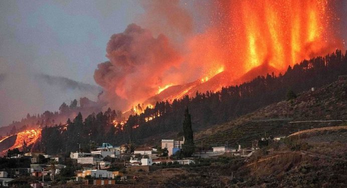 La Palma fue declarada zona catastrófica tras la erupción volcánica