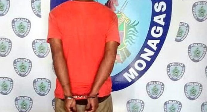 Polimonagas lo detuvo en Prados del Sur por presunto maltrato infantil