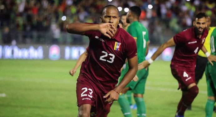 Salomón Rondón será baja ante Argentina, Perú y Paraguay