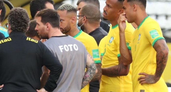 Suspendido partido entre Argentina y Brasil