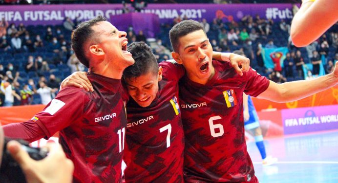 Venezuela empató con Kazajistán en el Mundial de Fútbol Sala
