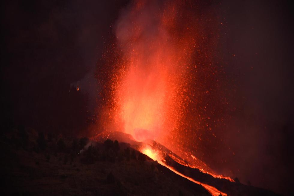 erupción volcanica