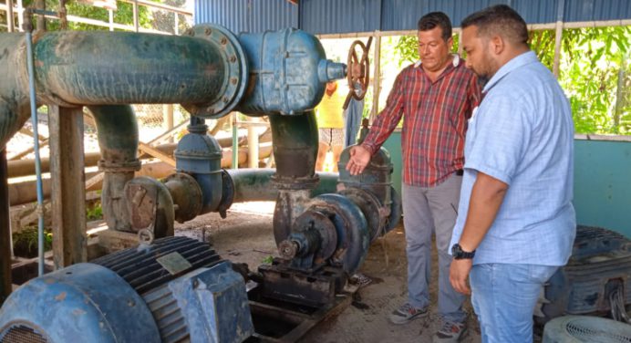 Candidatos del Psuv llevan soluciones a comunidades que sufren por falta de agua en Cedeño