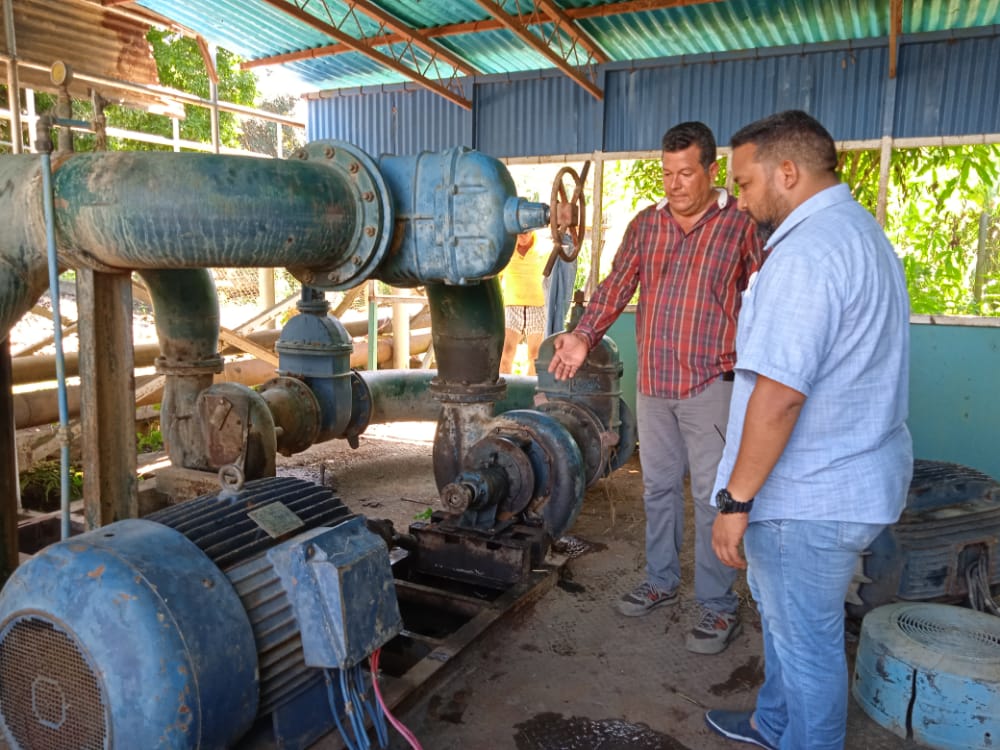Candidatos del Psuv llevan soluciones a comunidades que sufren por falta de agua en Cedeño