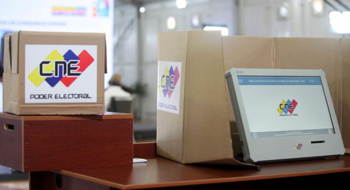 CNE anunció listado de centros de votación para simulacro electoral