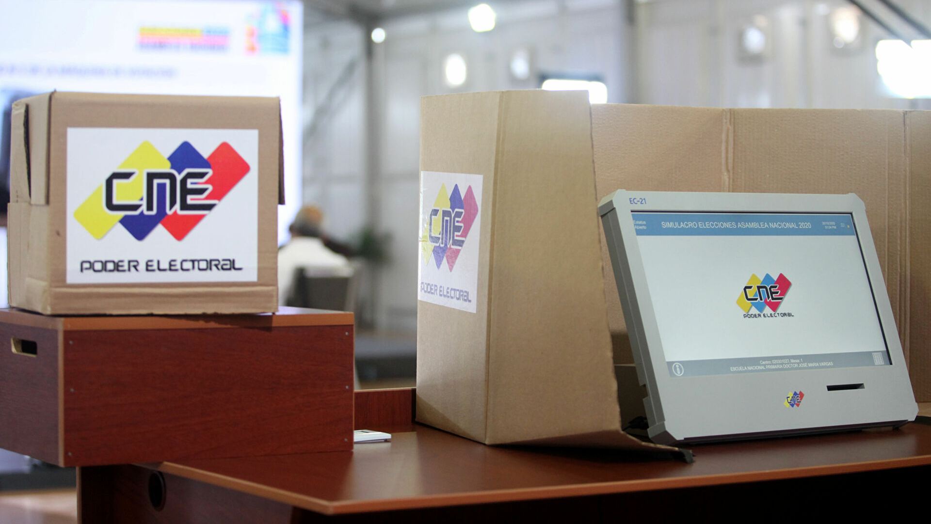 CNE anunció listado de centros de votación para simulacro electoral