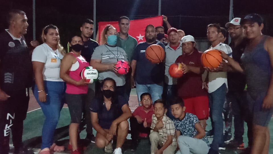 Daniel Monteverde impulsa recuperación de espacios  deportivos en Cedeño