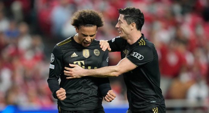 El Bayern Múnich sigue encendido en la Champions League