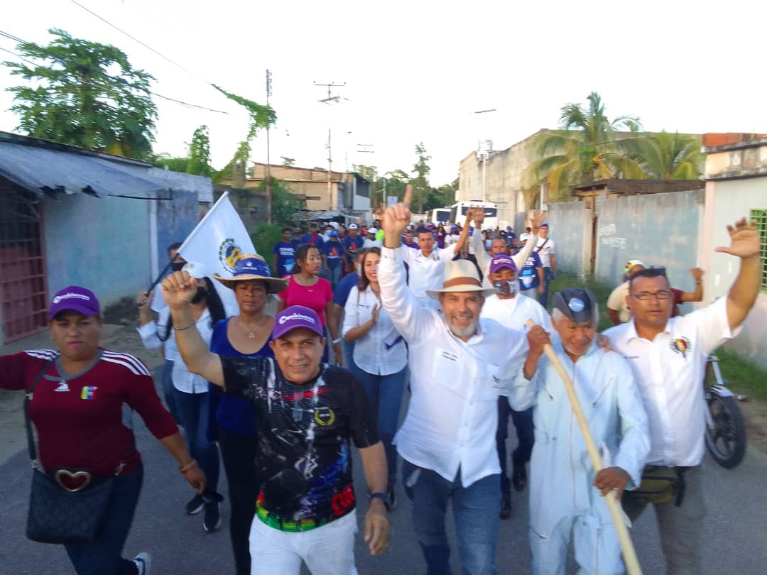 Habitantes de La Chicharronera apuestan por candidatos de Alianza Democrática