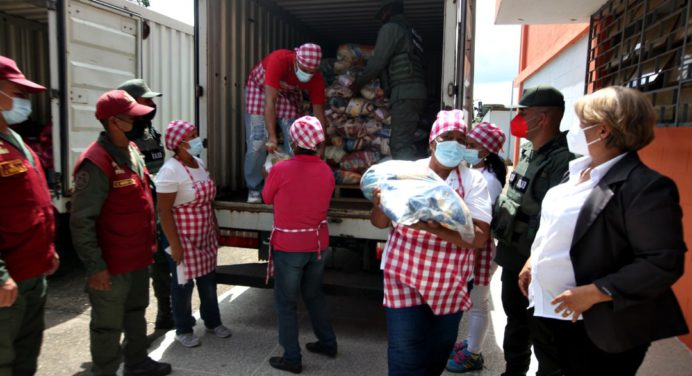 Inició distribución de alimentos en 825 planteles de Monagas