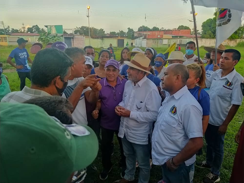 Johel Orta y Luis Díaz escucharon a los habitantes de Boquerón