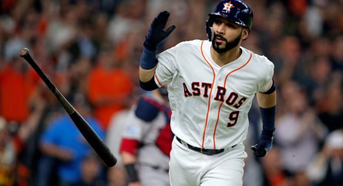 Marwin González ingresó al roster de Houston para la Serie Mundial