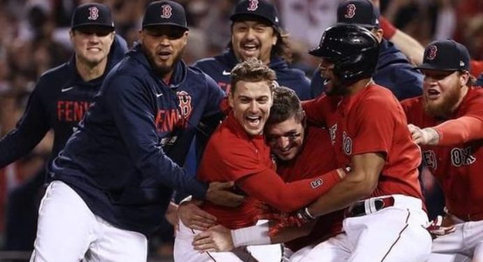 Medias Rojas de Boston a la Serie de Campeonato de la Liga Americana