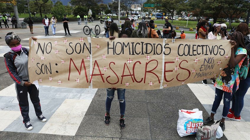 Mueren tres venezolanos y un colombiano en nueva masacre en Antioquia