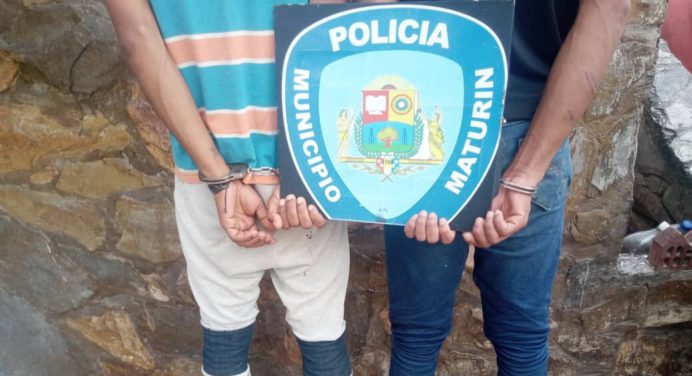 Polimaturín capturó a dos pistoleros del sector La Puente