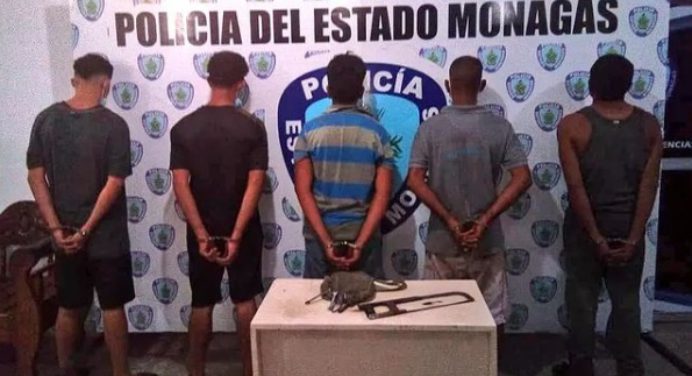Polimonagas desmanteló grupo delictivo en Los Silos de Boquerón