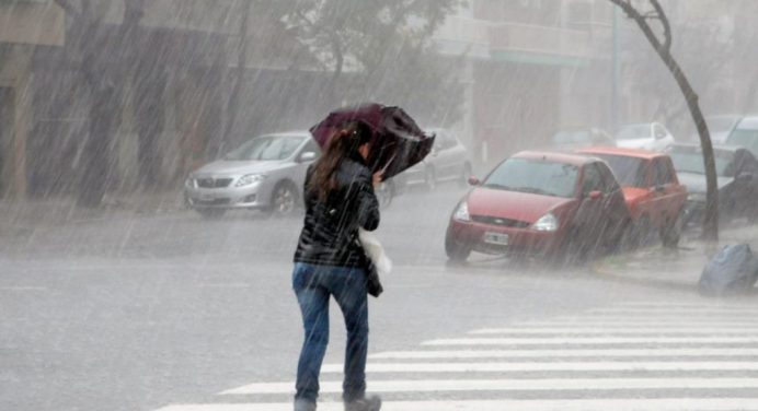 Viernes de lluvia en gran parte del país