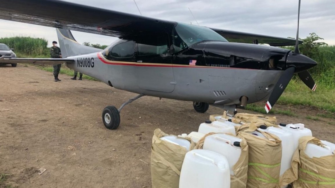 Ceofanb neutraliza otra aeronave proveniente de Colombia con drogas