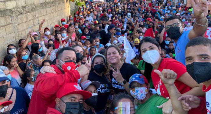 En San Vicente están resteados con Ana Fuentes