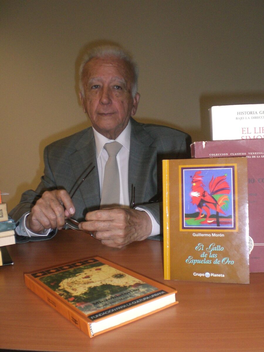 Falleció el historiador Guillermo Morón a sus 95 años