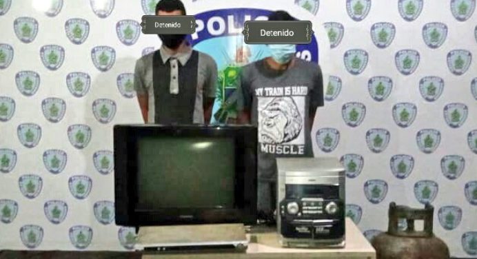 Polimonagas detuvo en Santa Inés a dos sujetos por presunto hurto en residencia