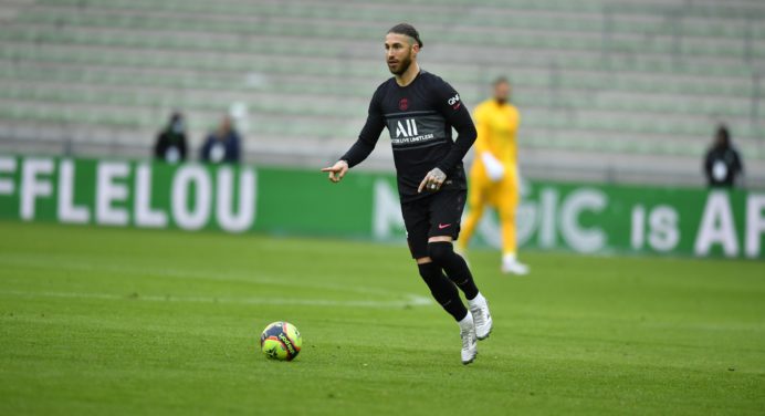 ¡Por fin! Sergio Ramos debutó este domingo con el PSG