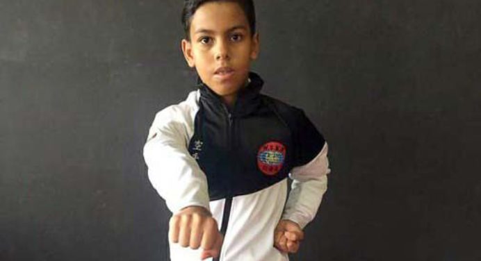 Samuel David Gómez, el monaguense que está brillando en el karate internacional