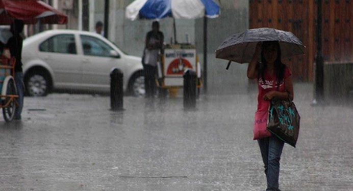 Lluvias aisladas en gran parte del país