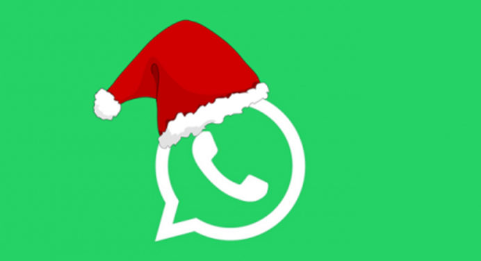 Aprende a poner tu ícono de WhatsApp con un gorro navideño