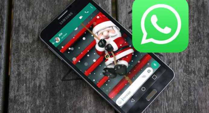 Aquí tienes los pasos para colocar en cada chat de WhatsApp distintos fondos navideños