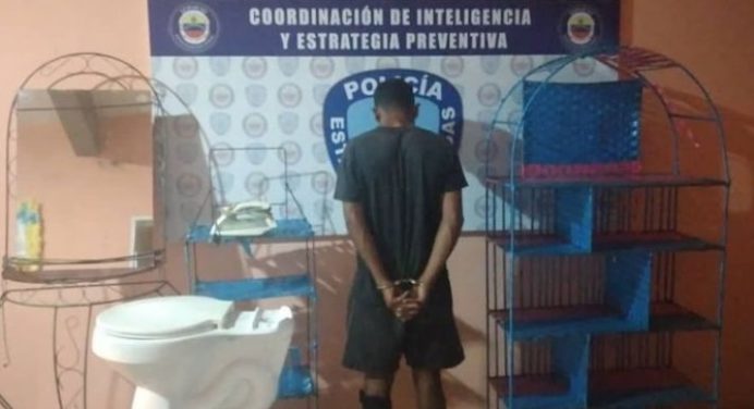 Detenido en Boquerón alias «El Gordo» por presunto hurto en una residencia