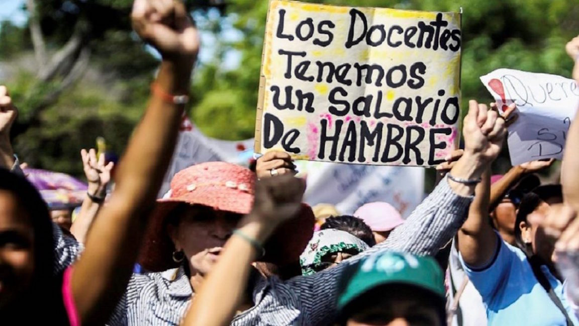 OBU: El salario de los profesores en Venezuela es de máximo 11 dólares al mes
