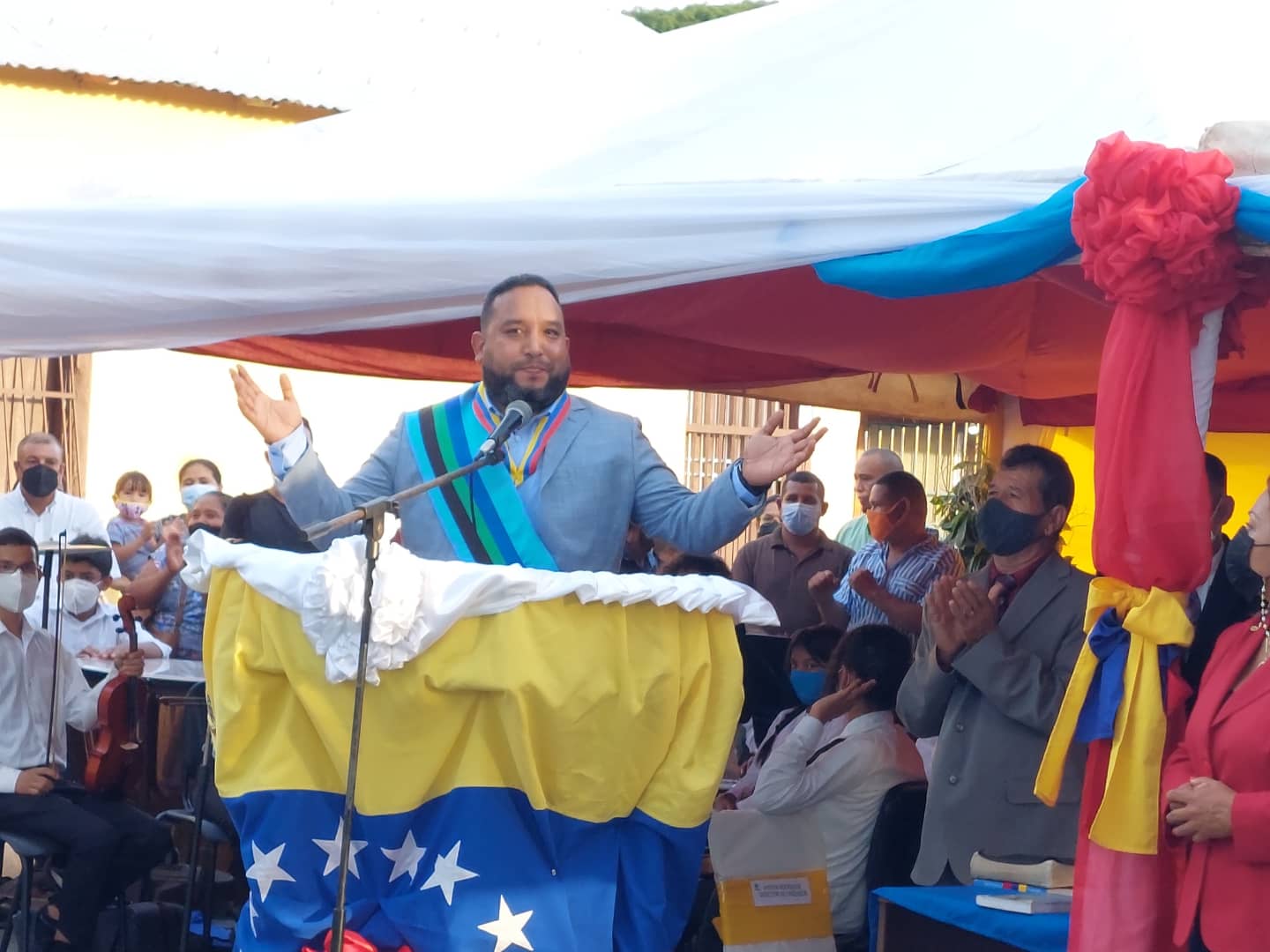 Juramentado Daniel Monteverde como alcalde del municipio Cedeño