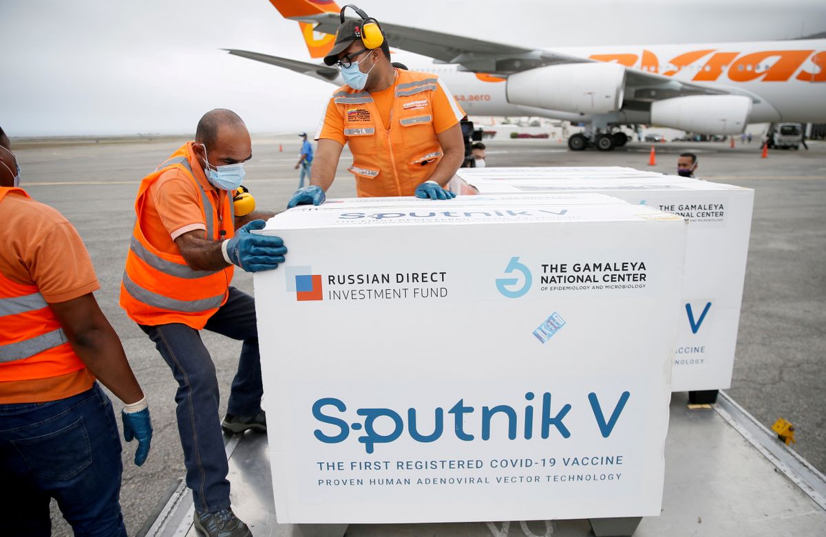 Llegó a Venezuela nuevo cargamento de vacunas Sputnik V