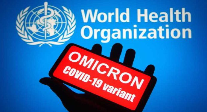 OMS confirma que vacunados y curados pueden infectarse por ómicron