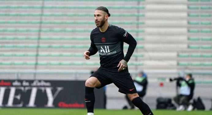 Sergio Ramos nuevamente lesionado y será baja en el PSG